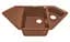 Кухонная мойка Adamant Spirit 1000x500x225 terra-cotta 362223, Коричневый - миниатюра 2