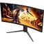 Монітор 34" AOC CU34G4 Curved UWQHD VA 180Hz (CU34G4) - мініатюра 4