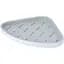 Полиця кутова МВМ My Home BP-26 клейка біла з сірим (BP-26 WHITE/GRAY) - мініатюра 1