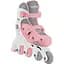 Роликовые коньки Globber Learning Skates 2 в 1 р.30-33 пастельно-розовые (783-210) - миниатюра 3