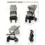 Прогулянкова коляска Kinderkraft Trig 3 Stone Beige (KSTRIG03BEG0000) - мініатюра 8