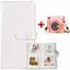 Фотоальбом для Fujifilm Instax Square на 80 фото, білий + Чохол для фотоапарата Fujifilm Instax Square SQ1 Прозорий В Подарунок - мініатюра 1