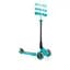 Самокат Globber Primo foldable lights, колеса с подсветкой, бирюзовый (432-105-2) - миниатюра 4