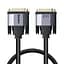 Кабель Baseus DVI to DVI 1,2m CAKSX-Q Black-Silver - мініатюра 1