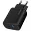 Зарядний пристрій Proove Silicone Power 2 30W (Type-C + USB) + Cable Type-C to Type-C (1m) black (WCSP23011001) - мініатюра 4