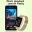 TAOMELY B85 SmartWatch Розумний смартгодинник із золотим ремінцем жіночий - мініатюра 2