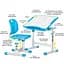 Комплект мебели Evo-kids Evo-05 Ergo Blue: стол+стул (Evo-05 Ergo BL) - миниатюра 3