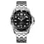 Наручний годинник Skmei 9276 Silver Black steel strap, 9276SSIBK (18381) - мініатюра 1