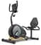 Горизонтальный велотренажер Hop-Sport HS-040L Root model 2020 черно-золотистый - миниатюра 5