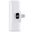 Портативний ЗП Power Bank WIWU Wi-P017-L Lightning 5000 mAh White - мініатюра 1