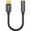 Перехідник адаптер Baseus L54 Type-C Male to 3.5mm Female CATL54-01 Black - мініатюра 1