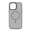 Чехол для Apple iPhone 14 Pro Max, Uniq MagCase, серый, противоударный, панель-накладка с магсейф, ударопрочный TPU+PC, с магнитом MagSafe, поддержка полноценной беспроводной зарядки, ArmorStandart (ARM75281) - миниатюра 1