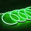 Стрічка неонова силіконова LED Neon з блоком живлення 5M 12Вт-220Вт Зелена - мініатюра 3