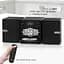 Домашняя стереосистема с CD-плеером, FM-радио, Bluetooth, AUX in, USB-in, разъем для наушников, пульт дистанционного управления - миниатюра 4