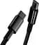 Кабель Baseus Tungsten Gold Fast Charging Data Cable TypeC to TypeC 100W 1 м Черный - миниатюра 2