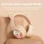 Наушники Onikuma Cat Ear Bluetooth Wireless Gaming Headset B5, BT5.3, AUX, 1000mAh, Type-C, 55H, RGB, ivory - миниатюра 7