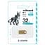 Flash Wibrand USB 2.0 Lynx 32Gb Gold - миниатюра 2