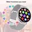 Розумний наручний годинник Smart Melisia Silver Rubber (2 ремінці) - мініатюра 9