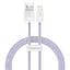 Кабель Baseus Dynamic 2 Series Fast Charging Cable USB to Lightning 2.4A 1m CALD040005 Purple - мініатюра 1