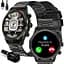 Смарт-годинник Aries Watches KM68 Sport, водонепроникні, елегантні, 2 ремінці - мініатюра 2