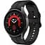 Ремінець для Samsung Galaxy Watch FE - чорний ширина кріплення 20мм силікон розмір L Watchbands Five Classic (FEWB47688129) - мініатюра 1