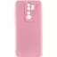 Чехол TPU GETMAN Liquid Silk Full Camera для Xiaomi Redmi 9 Розовый / Pink - миниатюра 1