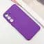 Чохол TPU Getman Liquid Silk Full Camera для Samsung Galaxy S24 FE Фіолетовий / Purple - мініатюра 2