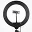 Кільцева світлодіодна LED лампа Arc Ring 8 + tripod 2.1m Black - мініатюра 4
