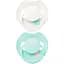 Пустушка силіконова динамічна LOVI Prime Tutti Frutti 0-6 міс Logoon/Mint Cream 2 шт. (34/451) - мініатюра 1