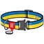 Нашийник для собак Waudog Nylon Colors of freedom, з QR паспортом, металева пряжка-фастекс, XXL, 43-70х3,5 см - мініатюра 1