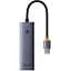 Хаб-адаптер Baseus UltraJoy Series 4-Port Hub AIR - Usb-A to 4xUsb3.0 (B0005280A813-02) - мініатюра 1