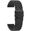 Ремінець BeWatch 22 мм сталевий Quadro для Samsung Gear S3 Galaxy Watch 46 мм Active 2 44 мм Чорний (1024401) - мініатюра 1