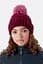 Шапка Rab Braid Beanie Women's Темно-червоний - мініатюра 1