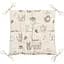 Подушка на стул Home Line Кот на кухне, полупанама,40х40 см, песочная (175285) - миниатюра 2
