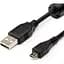 Кабель ATcom USB 2.0 AM/MicroUSB 5P 0.8m ferrite black (9174) - мініатюра 1