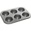 Форма для выпечки мафинов Holmer Sweet cake на 6 порций (BM-0806-RSG Sweet cake) - миниатюра 3