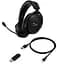 Гарнітура HyperX Cloud Stinger 2 USB/WL Black (676A2AA) - мініатюра 1
