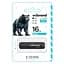 USB флеш накопичувач Wibrand 16GB Grizzly Black USB 2.0 (WI2.0/GR16P3B) - мініатюра 2