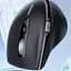 Мишка UGREEN 2.4GHz&BT M751 Ergonomic Contoured-Shape, бездротова, 5000dpi., 5кн., Чорна - мініатюра 6