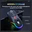 Компьютерная мышка Onikuma игровая CW-98 Pro беспроводная 12000 DPI RGB подсветка 3 режима подключения для ПК ноутбука - миниатюра 10
