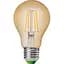 Лампочка Eurolamp LED А60 800 Lm E27 4000K 2шт (MLP-LED-A60-08274(Amber)new) - мініатюра 1