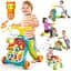 Навчальні ходунки для малюків 5 в 1 Baby Walker Sit-to-Stand - мініатюра 2