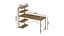 Компьютерный стол Ferrum-decor Джек 75x120x60 Серый ДСП Артизан (FRD-104398) - миниатюра 3
