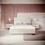 Кровать (каркас) Perfect Home Ланте/Lante 160 с мягким изголовьем Беж (PFH-091125) - миниатюра 5