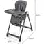 Стільчик для годування Kinderkraft Tulo Grey (KHTULO00GRY0000) - мініатюра 2