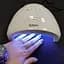УФ лампа для гель-лаку SUN ONE LED UV Lamp 48 W для полімеризації, нарощування нігтів USB Біла - мініатюра 1