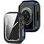 Чохол-накладка DK Пластик Soft-Touch Glass Full Cover для Apple Watch 45mm (black) - мініатюра 3