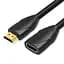 Подовжувач HDMI-HDMI v.2.0 Vention F/M PVC Shell 4K 60Hz 18Gbps 1m Black (VAA-B06-B100) - мініатюра 1