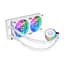 Система охолодження для комп’ютерного процесора Cooler Master MasterLiquid PL240 Flux MLY-D24M-A23PZ-RW White - мініатюра 1
