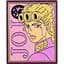 Значок Неймовірні пригоди ДжоДжо JoJo's Bizarre Adventure CH JJ BA 04 - мініатюра 1